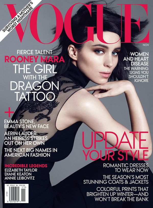 Classic Reissue: Vogue Thinks Rooney Mara and David Fincher are Weird