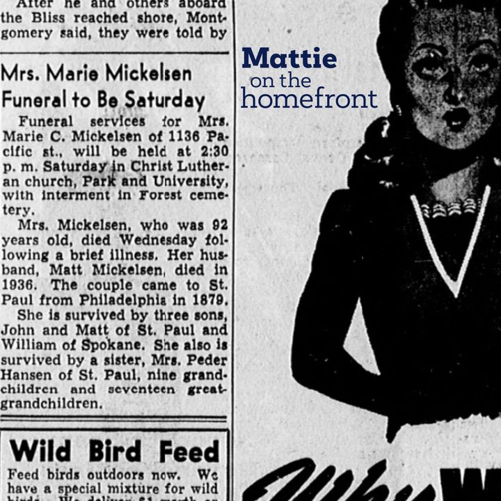 🎙️ The Old People's Friend - Marie Christiana Mickelsen - [Dec 7, 1942]