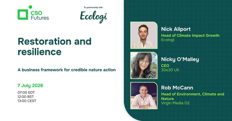Restoration and resilience: A business framework for credible nature action