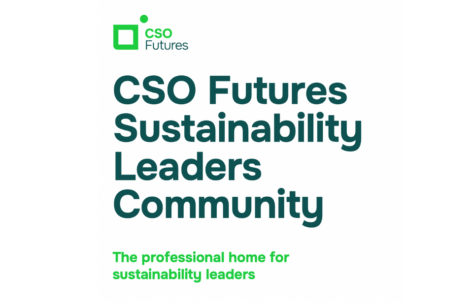 CSO Futures Sustainability Leaders Community Insider - September 11 summary notes