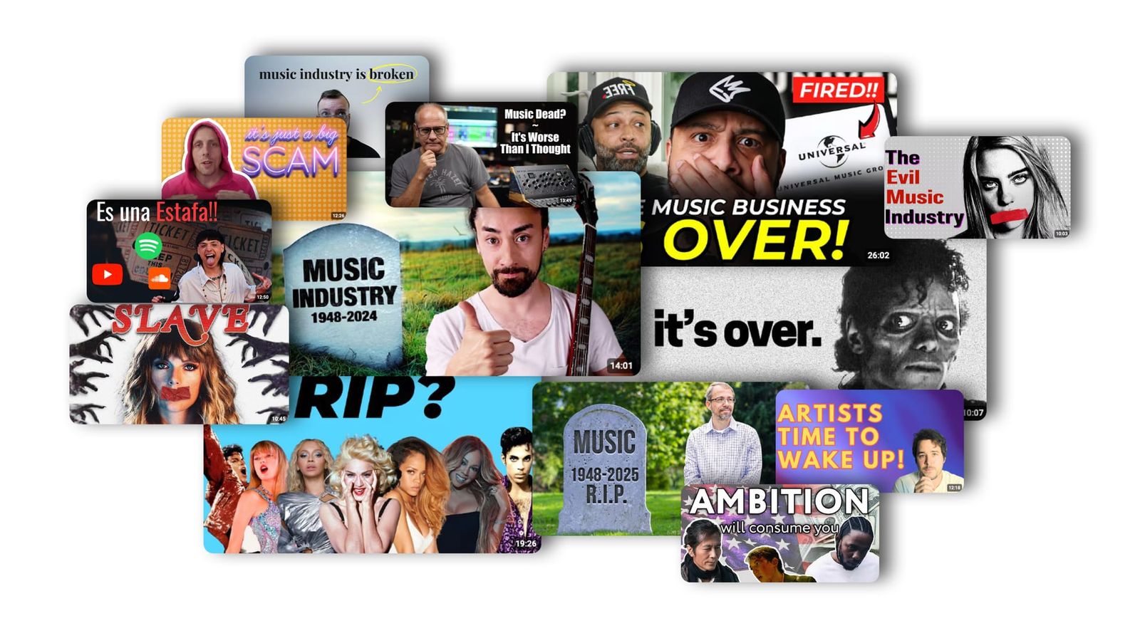 No, no hay ninguna salvación para el "artista musical"