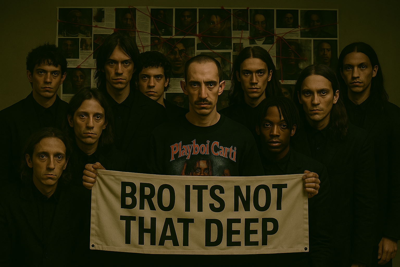 "BRO IT'S NOT THAT DEEP"