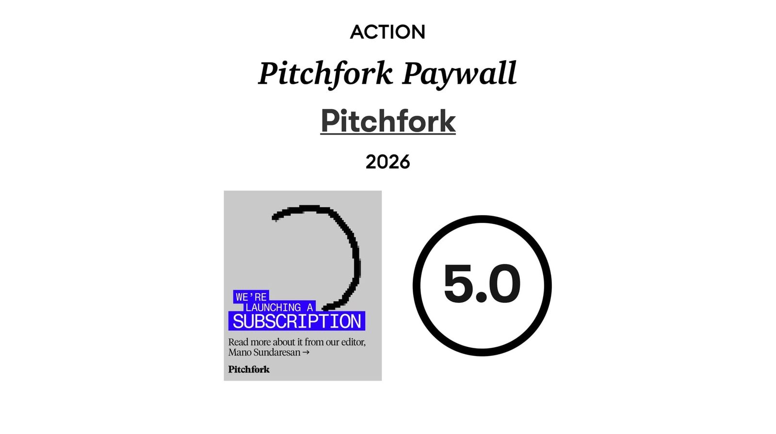 Pitchfork confirma que la "crítica" ya no resiste como "servicio público"