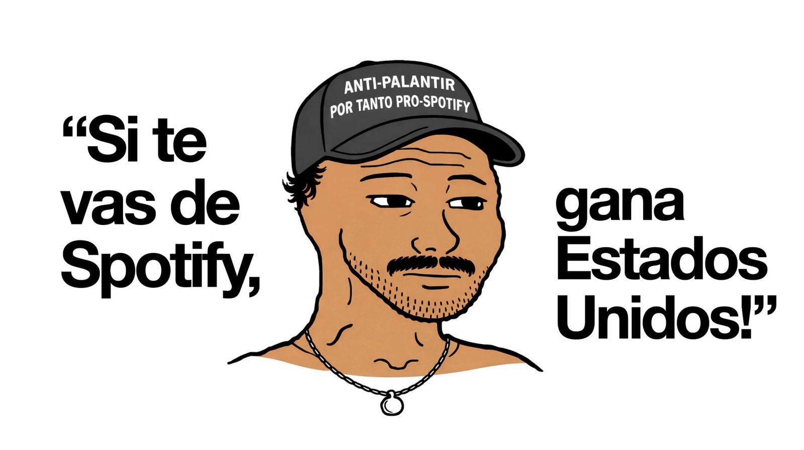 El "chantaje geopolítico", la nueva estrategia para que sigas en Spotify...