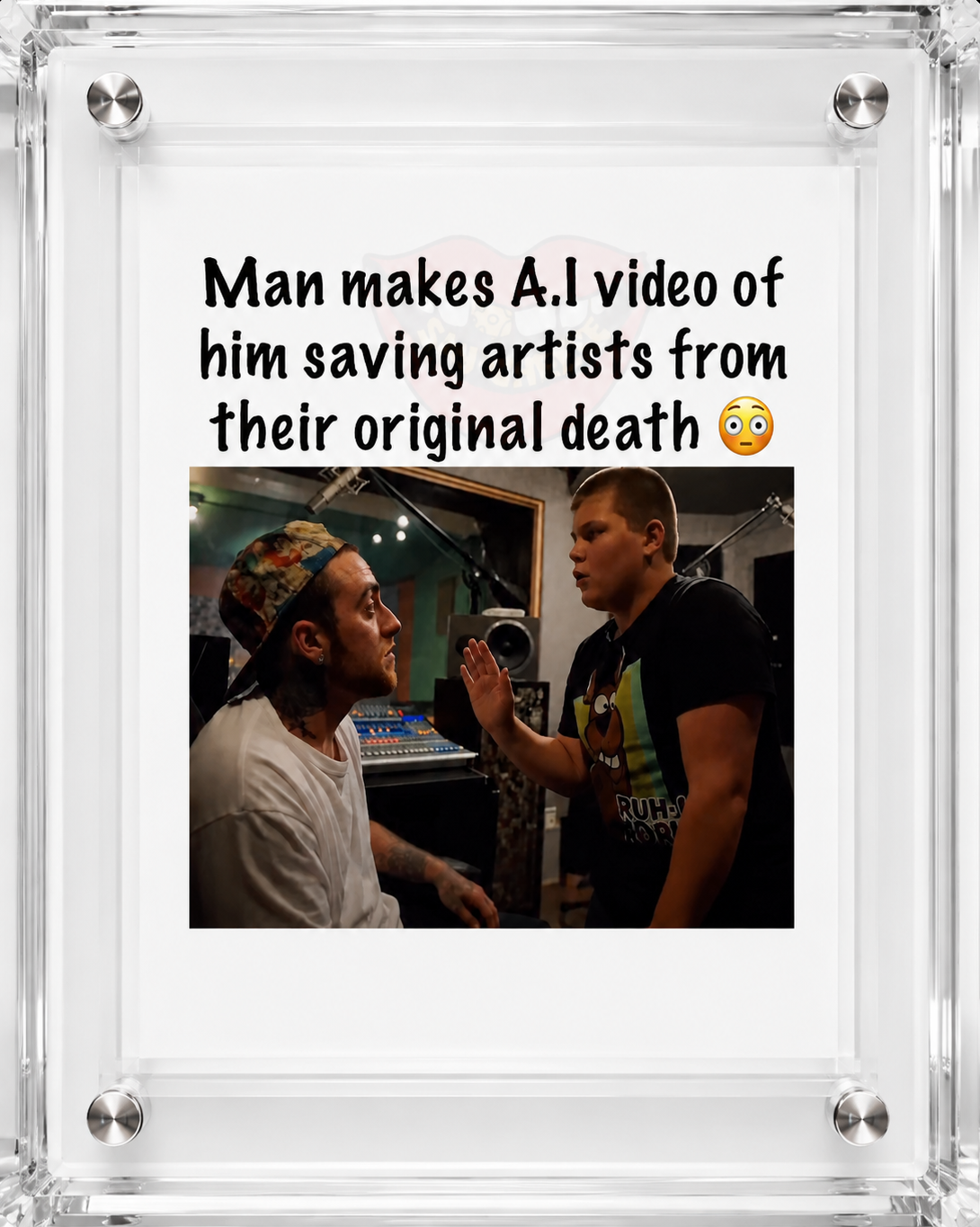 FYI: Un chaval parecido a Yung Lean "evita que sus raperos favoritos mueran"...