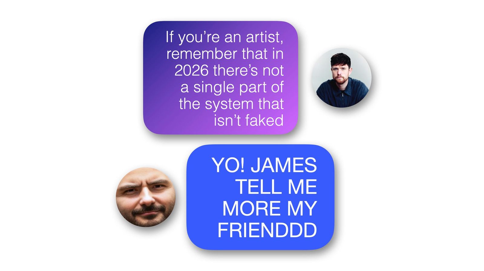 "Sí, James, TODO ES FAKE"