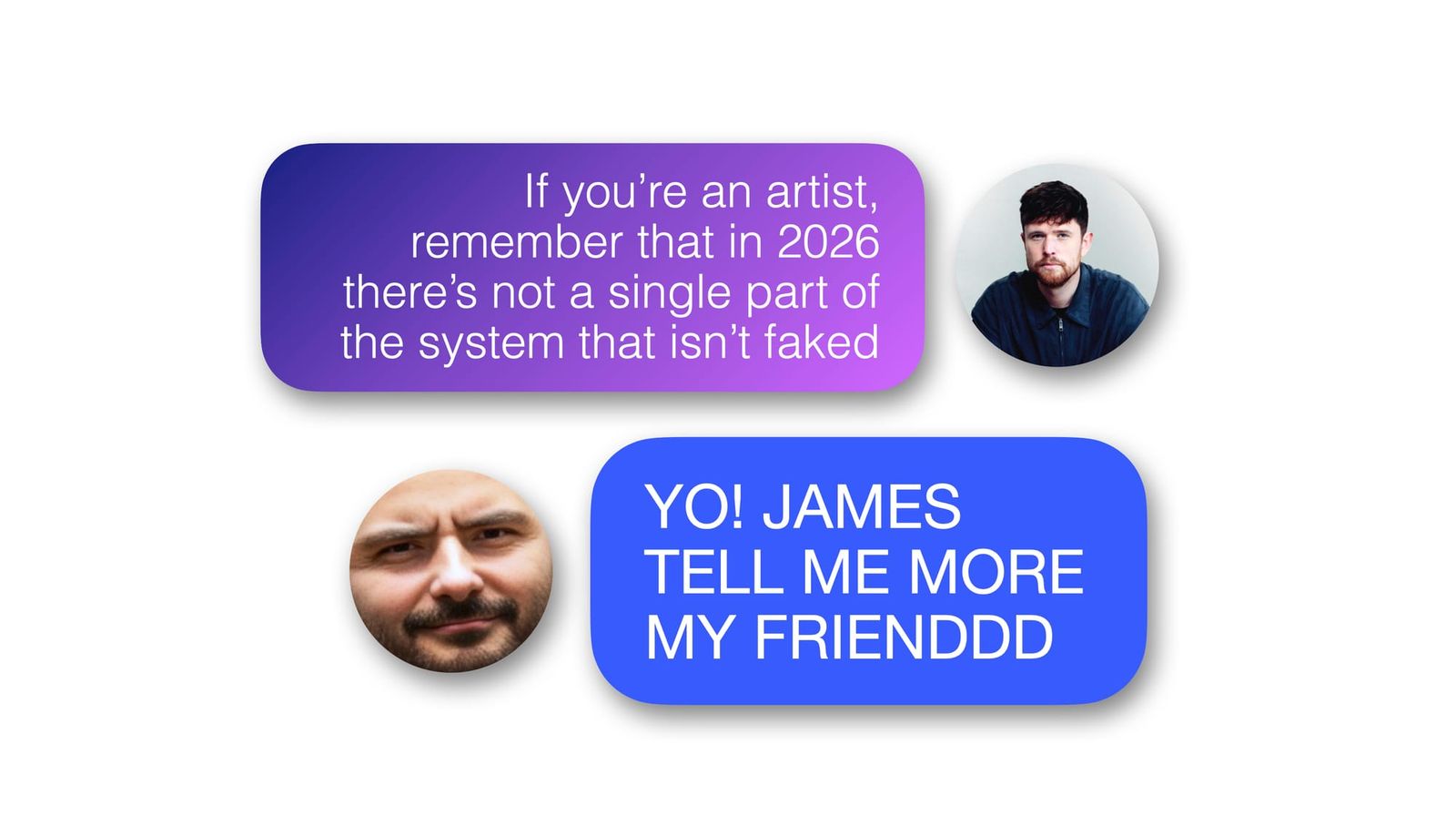"Sí, James, TODO ES FAKE"