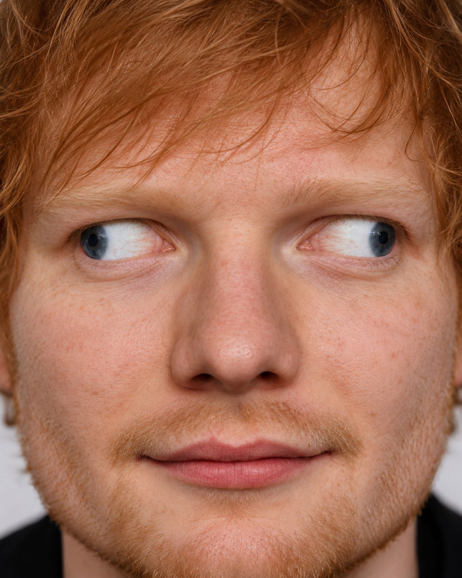 "Ey, Ed Sheeran, ya no puedes mirar a dos lados al mismo tiempo"