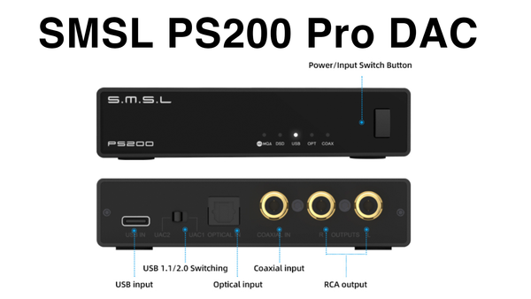 SMSL PS200 Pro DAC Review