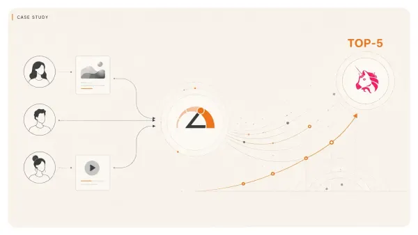 Diagram showing Lever coordinating creators, AMAs, livestreams, and amplified posts into a Top-5 Uniswap auction for an RWA token sale.