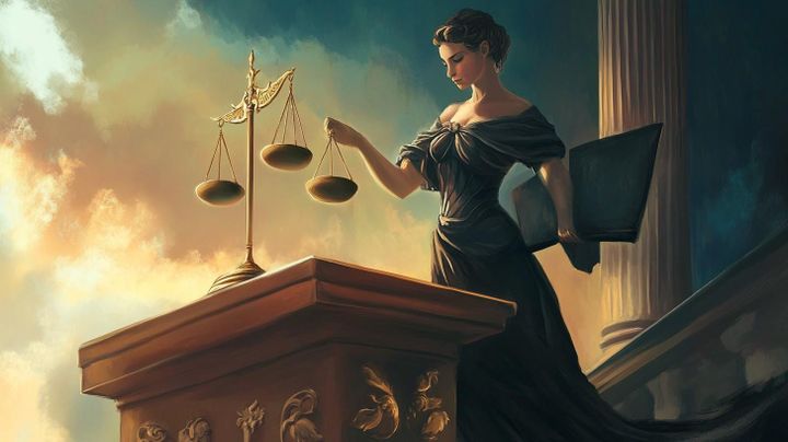 Image of the scales of justice