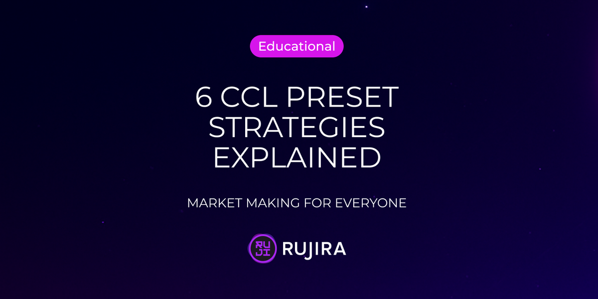 Explanation of the 6 Preset Strategies to Help Create Your CCL Strategy