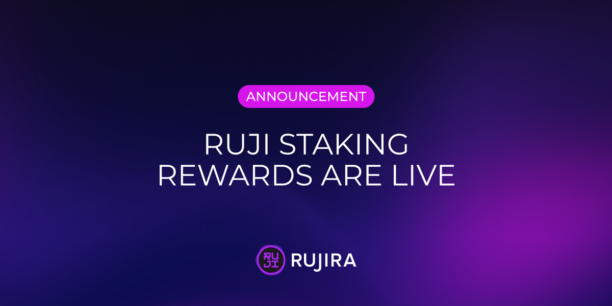 RUJI Staking Rewards Are Live, Earn Real Protocol Revenue on Rujira