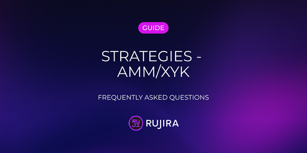 Strategies — AMM/XYK — FAQ
