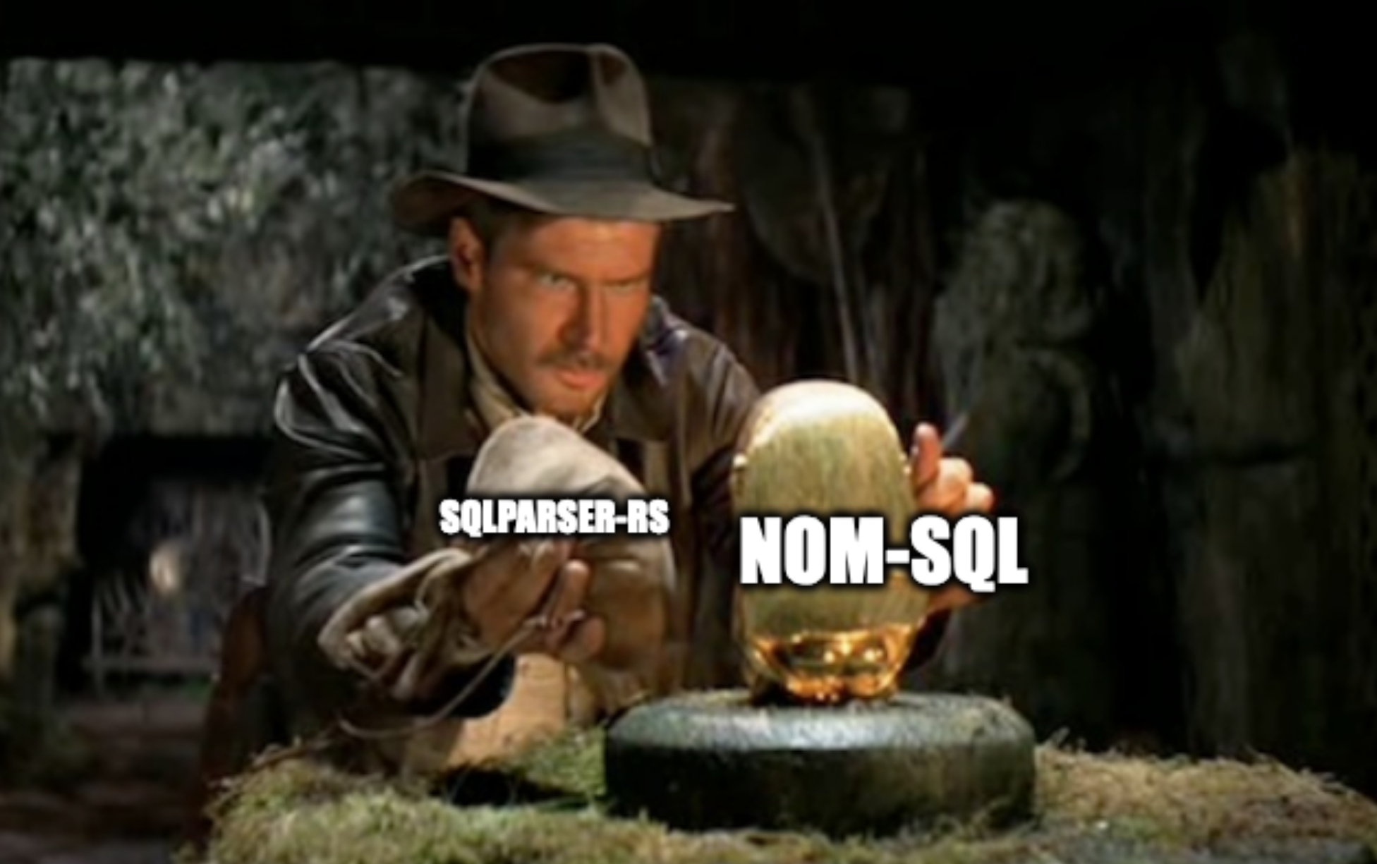 Indiana Jones swapping out SQL parsers without customers noticing