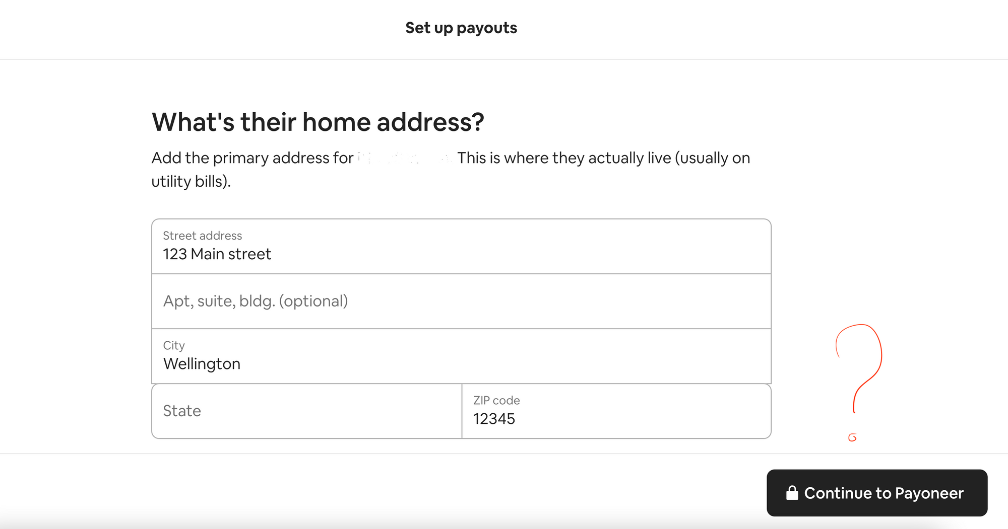 Add bank account without Payoneer