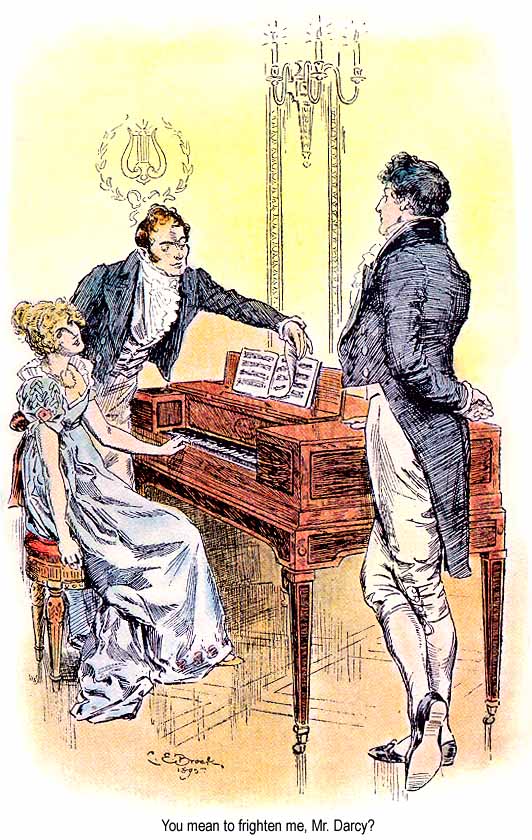 Illustrazione dal libro Orgoglio e Pregiudizio