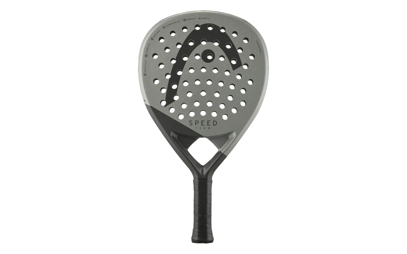 teardrop shaped racket image
