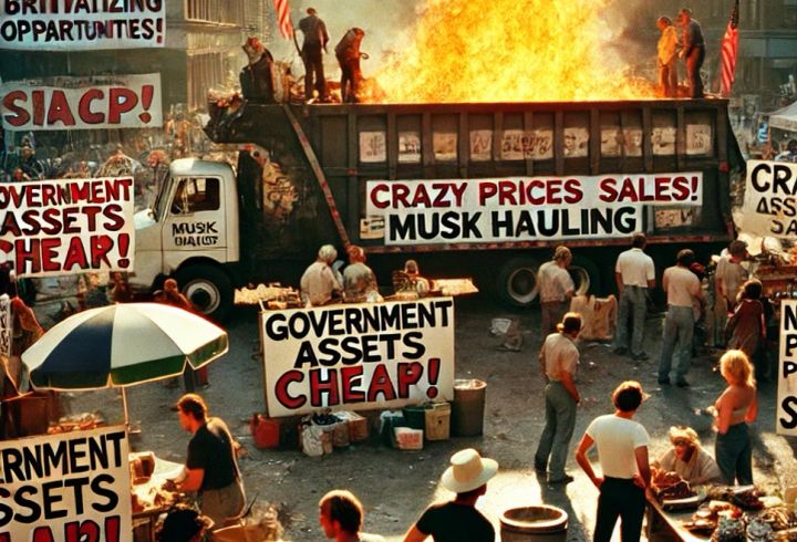 A Dumpster Fire Sale