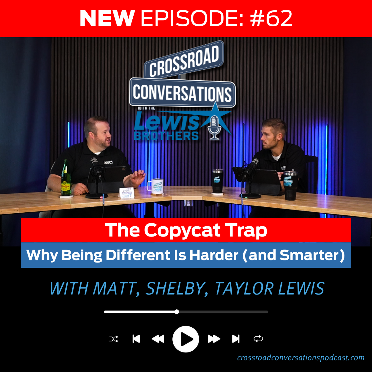 Ep 62 - The Copycat Trap: Why Being Different Is Harder (and Smarter)