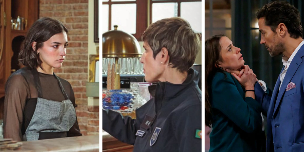 Beatriz denuncia Sofia à polícia e acusa-a de assassinato em A Herança