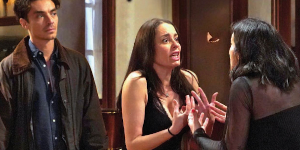 Beatriz descobre relação da mãe com Gonçalo e explode em A Herança