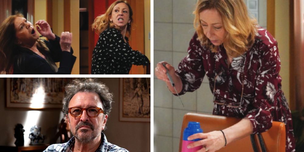 A Herança: Amélia e Gertrudes envolvem-se em violenta discussão por causa de Augusto