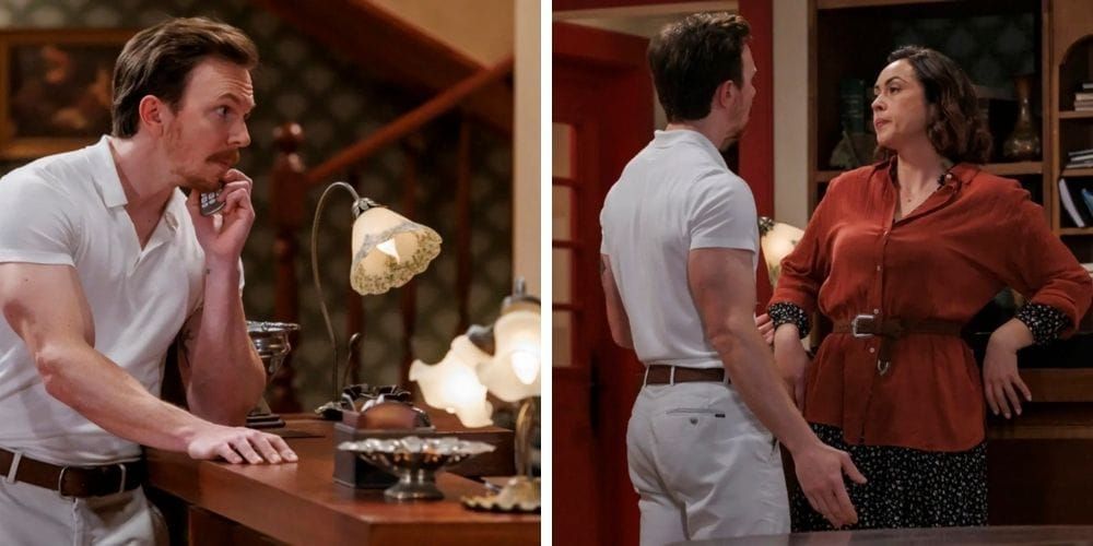 Simão não quer que Susane aborte em A Herança