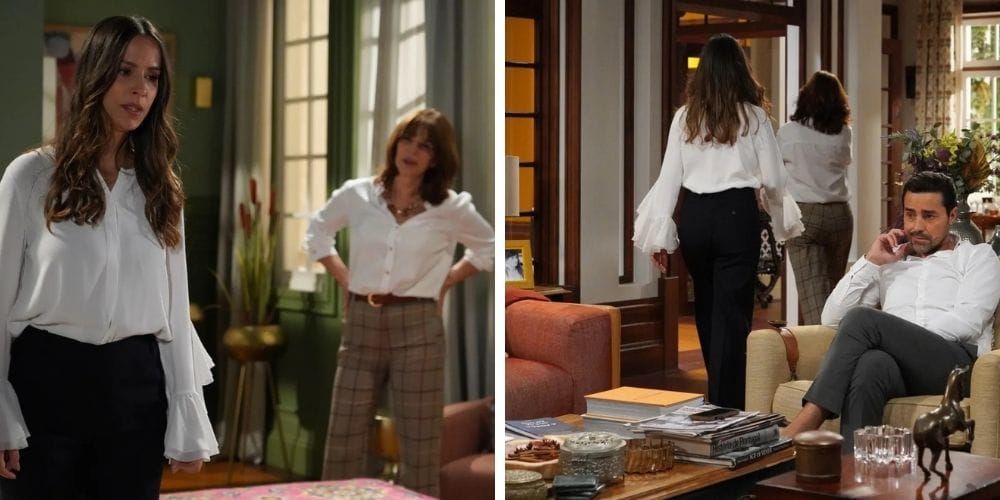 Pilar e Vicente voltam a unir-se após bomba sobre Brígida