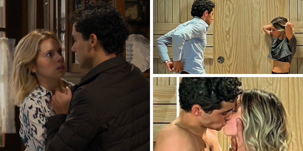 Teresinha e Bernardo vivem paixão de risco em A Herança