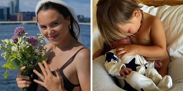 Image of: Filipa Areosa foi mãe pela segunda vez: parto em casa com Gaku nos braços