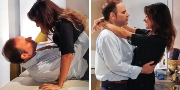 Image of: Gabriela e Duarte voltam a trair Marina em 'Vitória' - paixão proibida renasce às escondidas