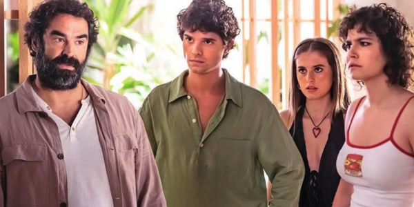 Image of: António impede namoro da filha ao acreditar que ela e Dudu são irmãos