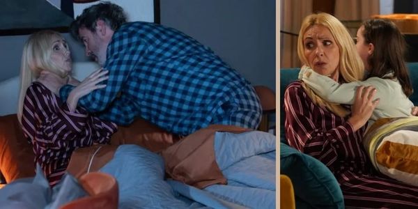 Image of: 'Páginas da Vida': Diogo tenta sufocar Helena e deixa Clarinha em pânico