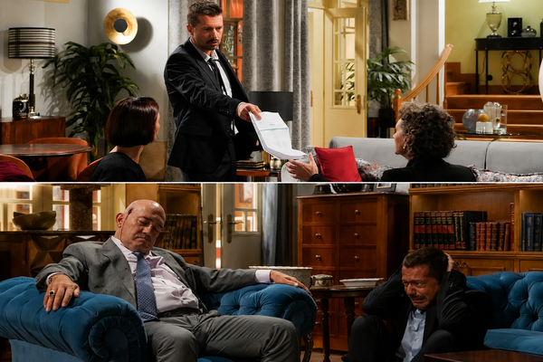 Imagem de: 'Vitória': Sérgio encontra Manuel morto e acusa Carolina de envenenamento no funeral!