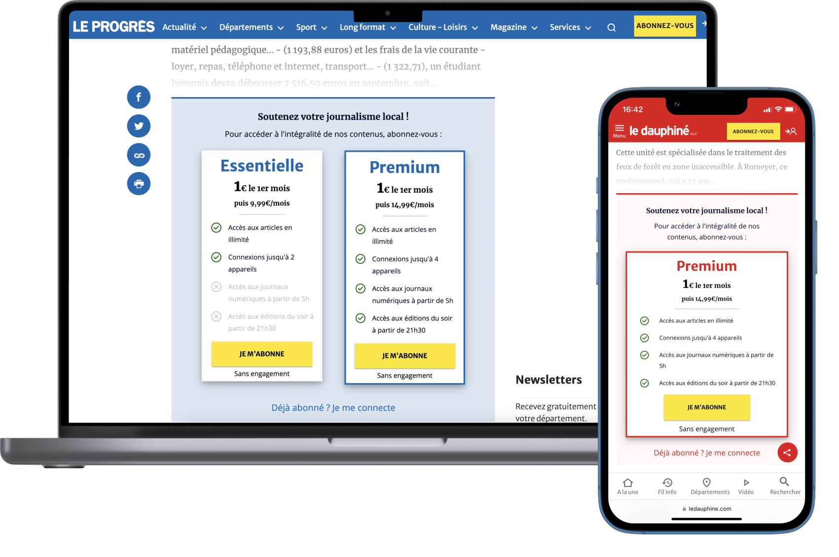 Best paywall examples