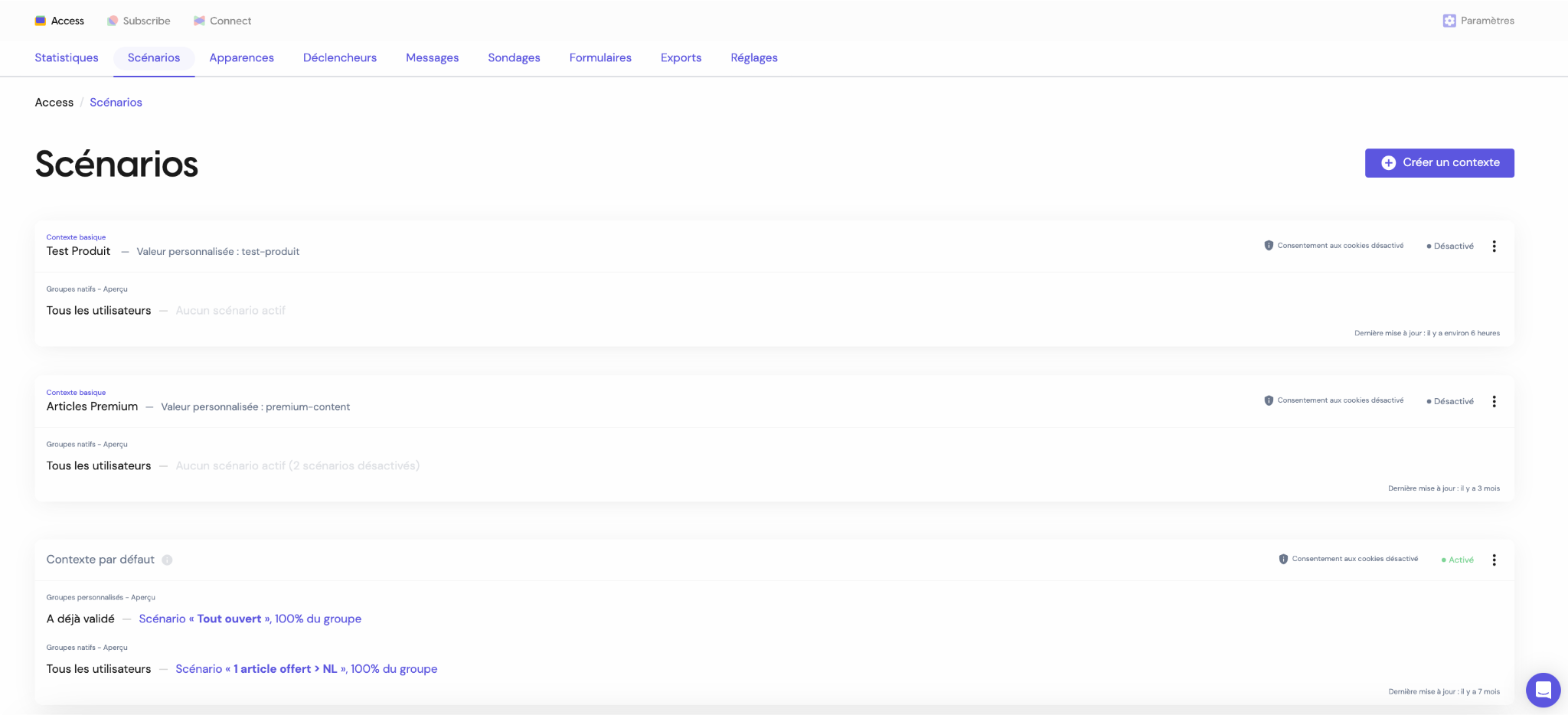 Créer des parcours de conversion dans le Dashboard Poool