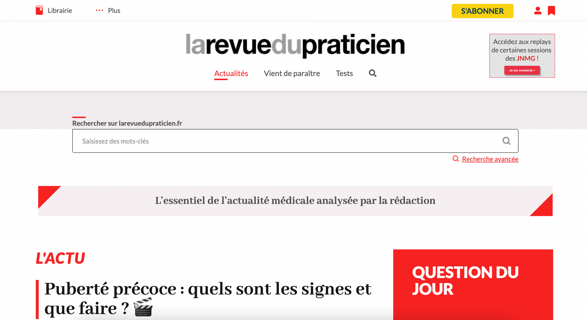 La revue du praticien