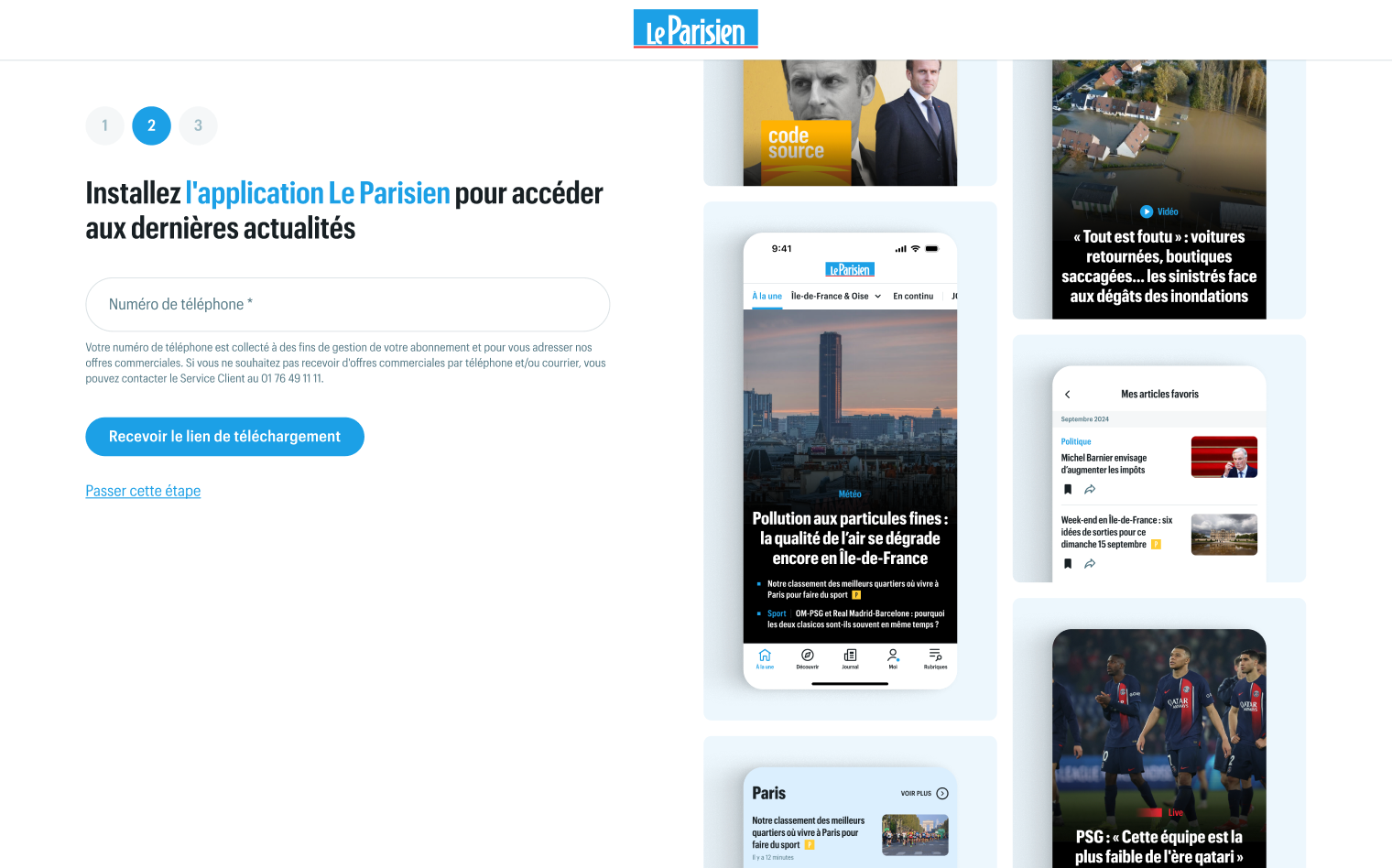 Le Parisien onboarding with Poool
