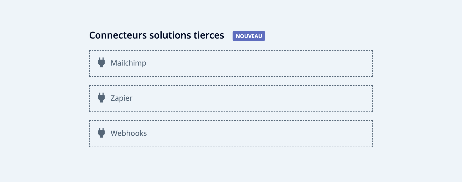 Les Intégrations Tierces sont Arrivées. 🚀