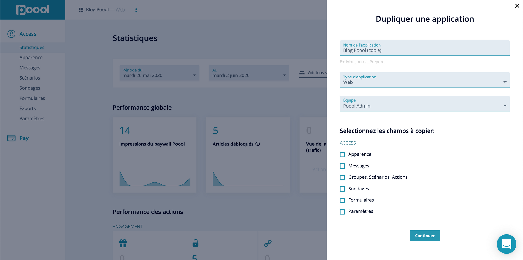 Dupliquer des Applications sur Access.⚡