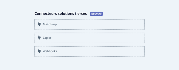 Les Intégrations Tierces sont Arrivées. 🚀