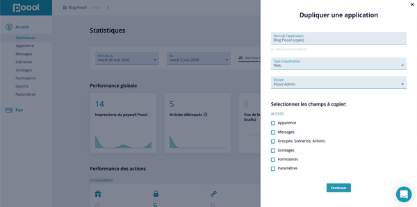 Dupliquer des Applications sur Access.⚡