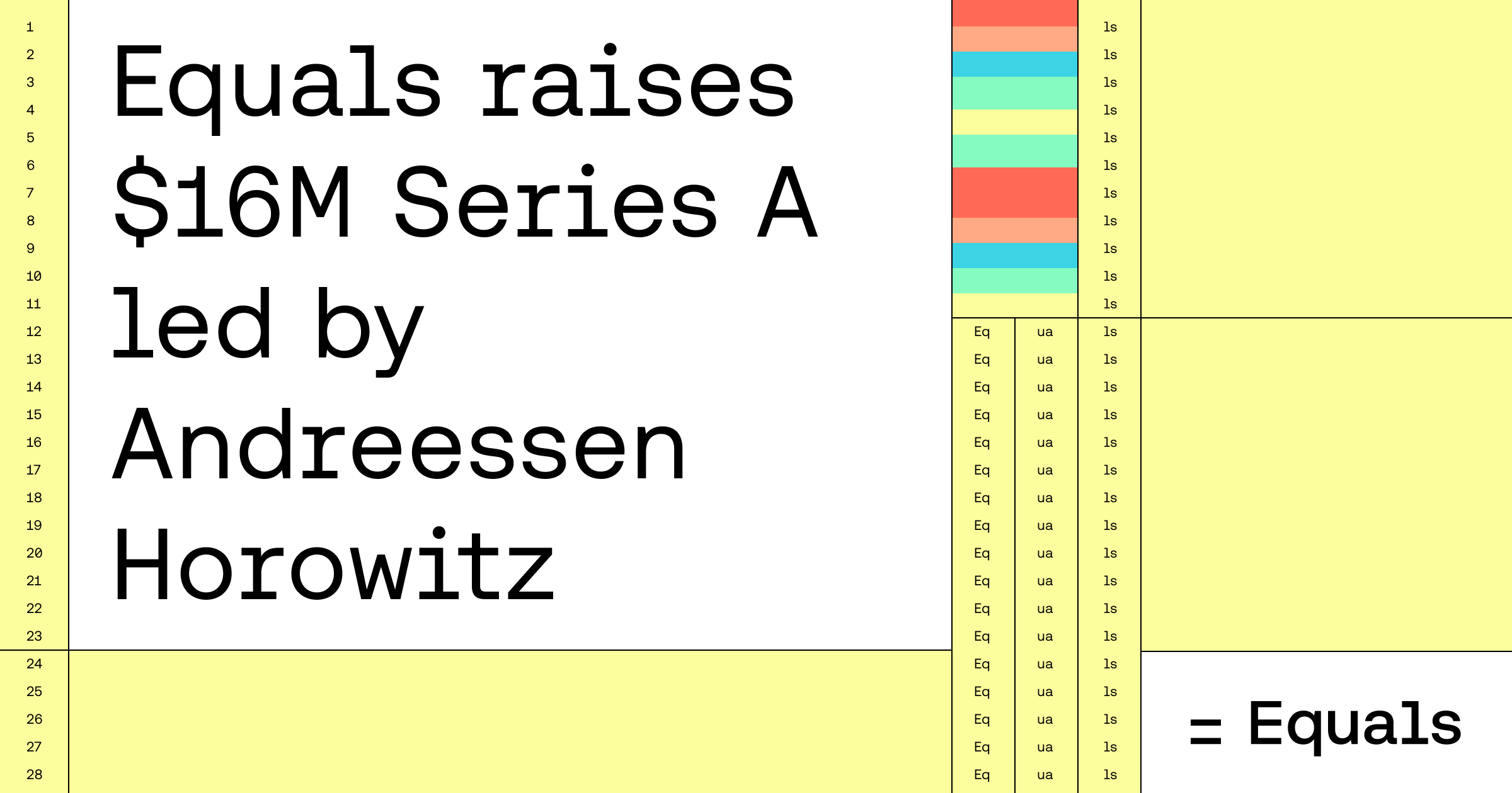 Equals raises $16M Series A from A16Z to replace Excel