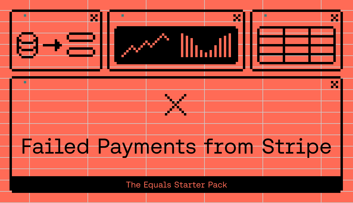 Reduce churn by tracking failed payments