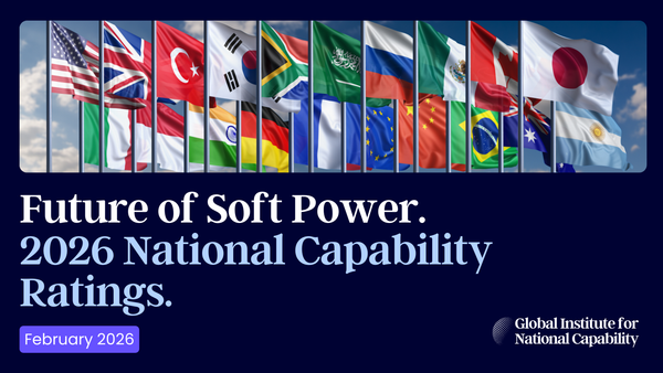Future of Soft Power: 2026 National Capability Ratings