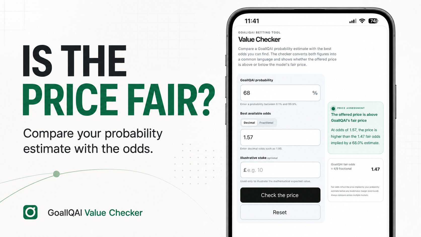 Football Betting Value Calculator