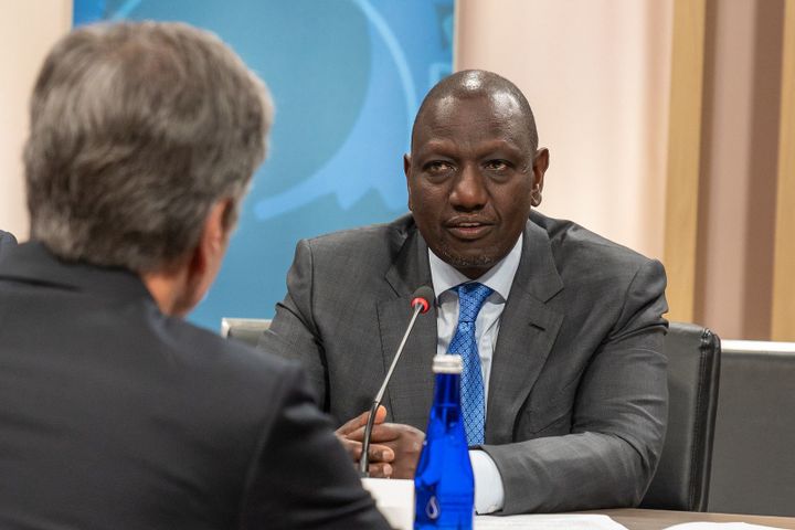 Kenya engages in diplomatic and economic ties amid political unrest and inflation.