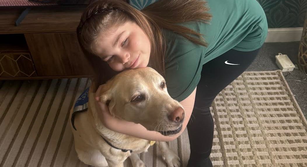 Support Dog Kelly Helps 10-Year-Old Isobella Find Her Confidence