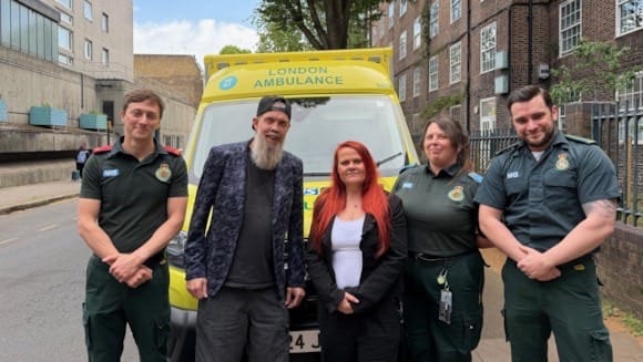 Sutton Husband's CPR Saves Wife's Life After Cardiac Arrest at Home